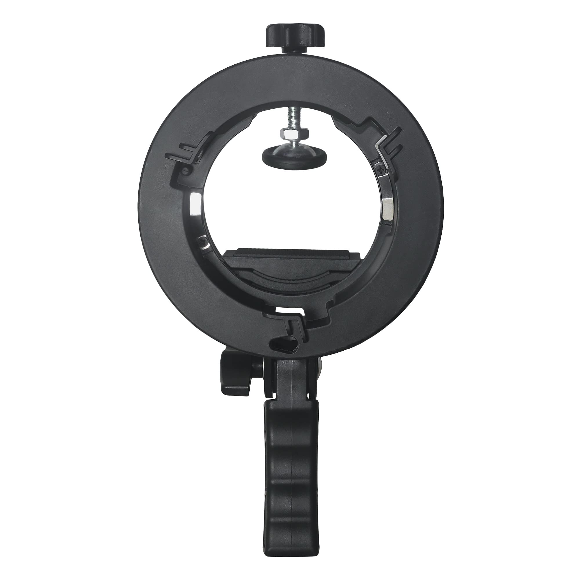 COOPIC Create Cool Picturesshaped Handheld Grip Portable Bowens Mount Speedlight Bracket for Flashlight Softbox Support Reflective Umbrella and other Photography Studio Accessories