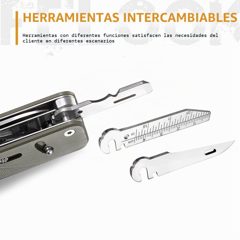 ROXON S505G Flex Shears Multiherramienta de diseño modular(Verde)