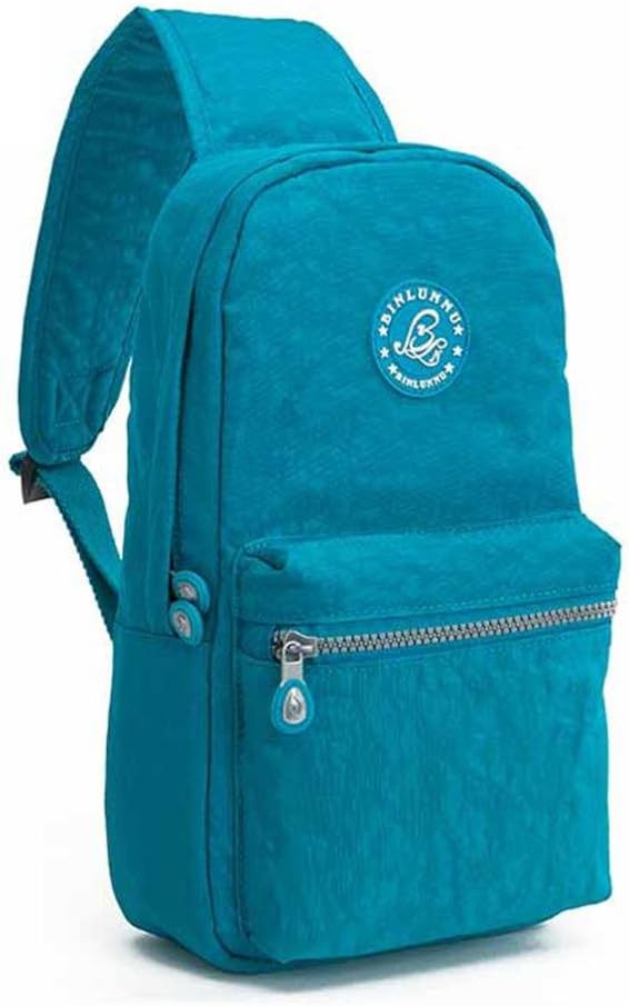 Vere Gloria Women's Waterproof Sling Chest Pack Single Strap Lightweight (Lake Blue)