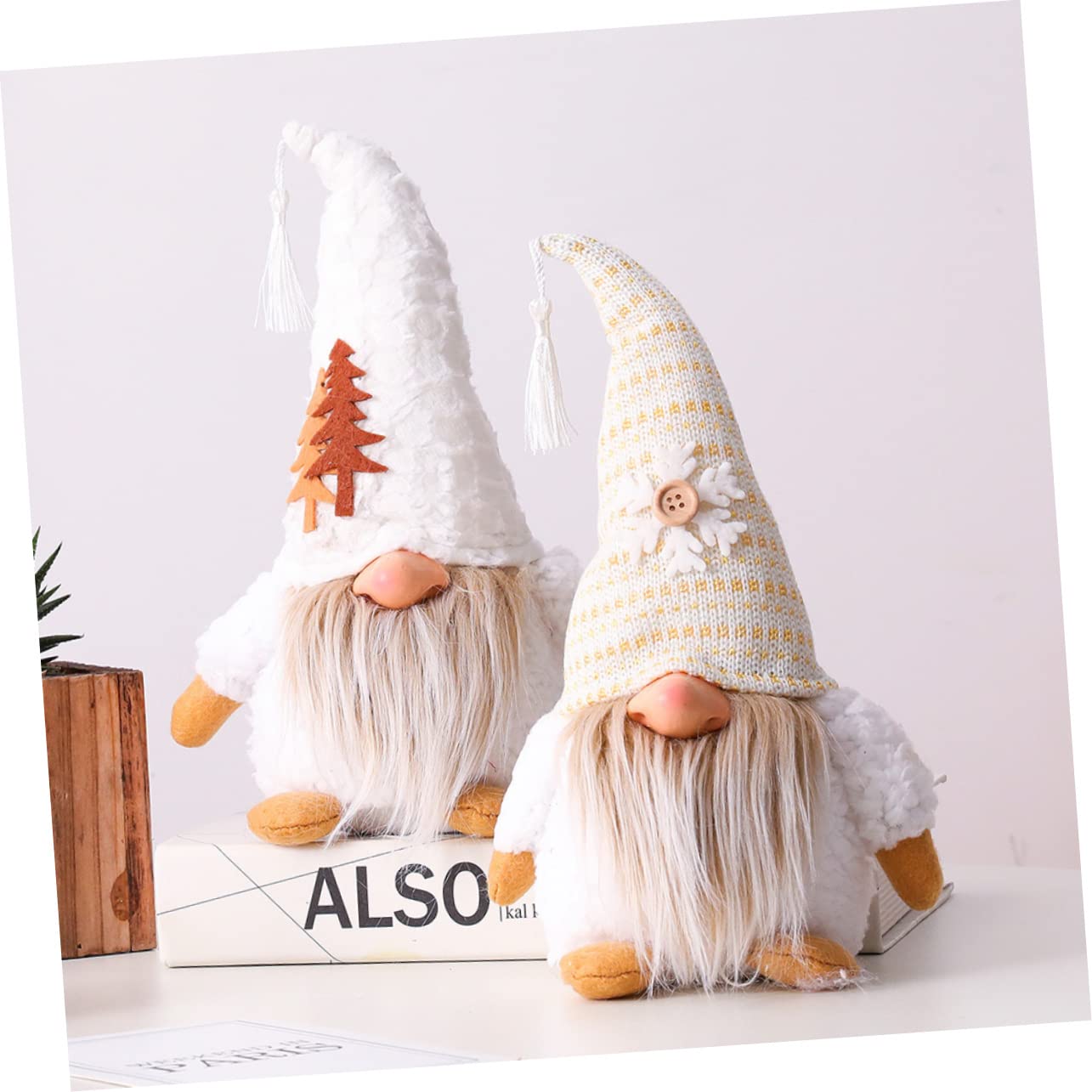 Zerodeko 3pièces GNOME De Noël Style Scandinave Décoration Festive pour Votre Maison Bureau Événement Ajout Charmant à Votre Ambiance De Fête