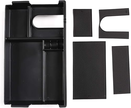 Miniatura 7 de YIWANG - Bandeja organizadora de plástico ABS para Toyota Tundra 2014-2020 Auto Accesorios