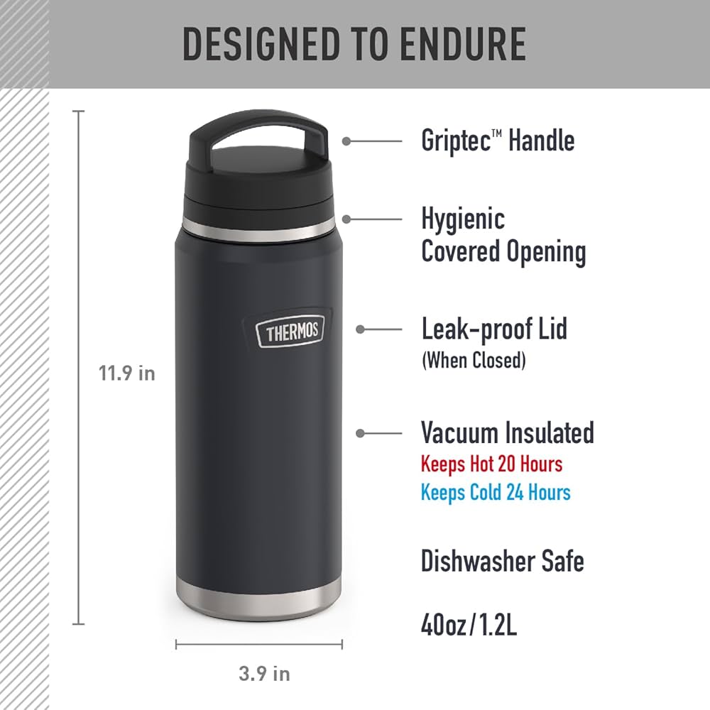 Amazon.com: THERMOS ICON SERIES, Stainless Steel Dual