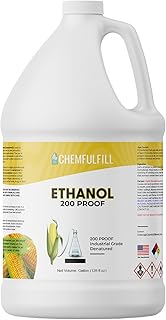 Chemfulfill 200 Proof Ethanol – Ethanol (100% EtOH Denatured) (Gallon (128 fl oz))