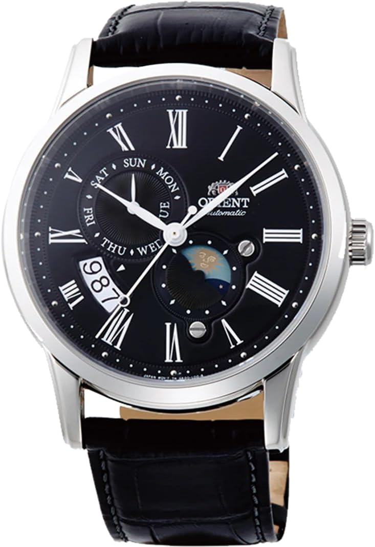 Stainless Steel Japanese Automatic/Hand Winding Watch with Sapphire Crystal Model: RA-AK00