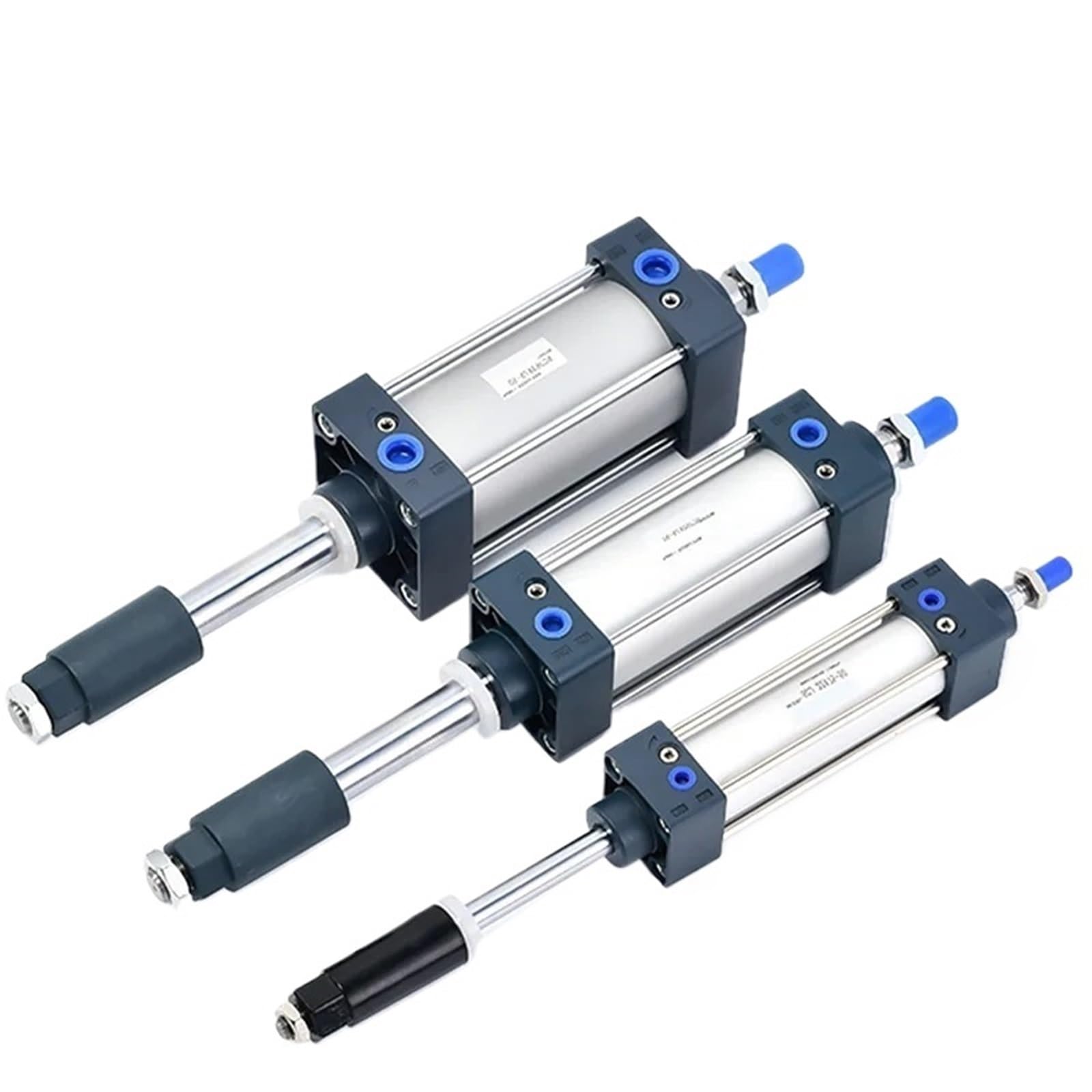RCGKNNMUZ 1pcs Standard Cylinder SC32/40/50/63/80/125mm Bore Air Pneumatic Tools Big Thrust Piston 25/50/75/100/150mm Stroke(Stroke 75-50,Bore 50mm)