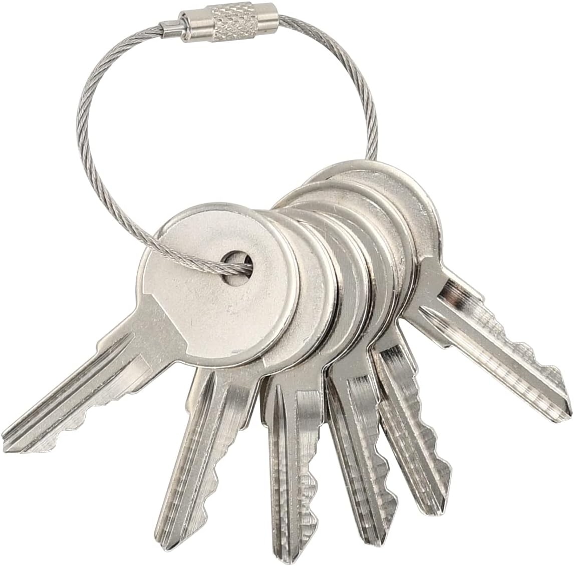 751CH 6Pcs Universal Keys CH751 Compatible with Multiple Locks RV Campers Doors T-Handles Pickup Shells Tool Boxes