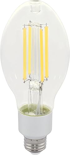 Miniatura 6 de Westinghouse 5250000 Bombilla LED de filamento de alto lumen de luz diurna ED23.5 de 14 vatios (equivalente a incandescente de 125 vatios), base