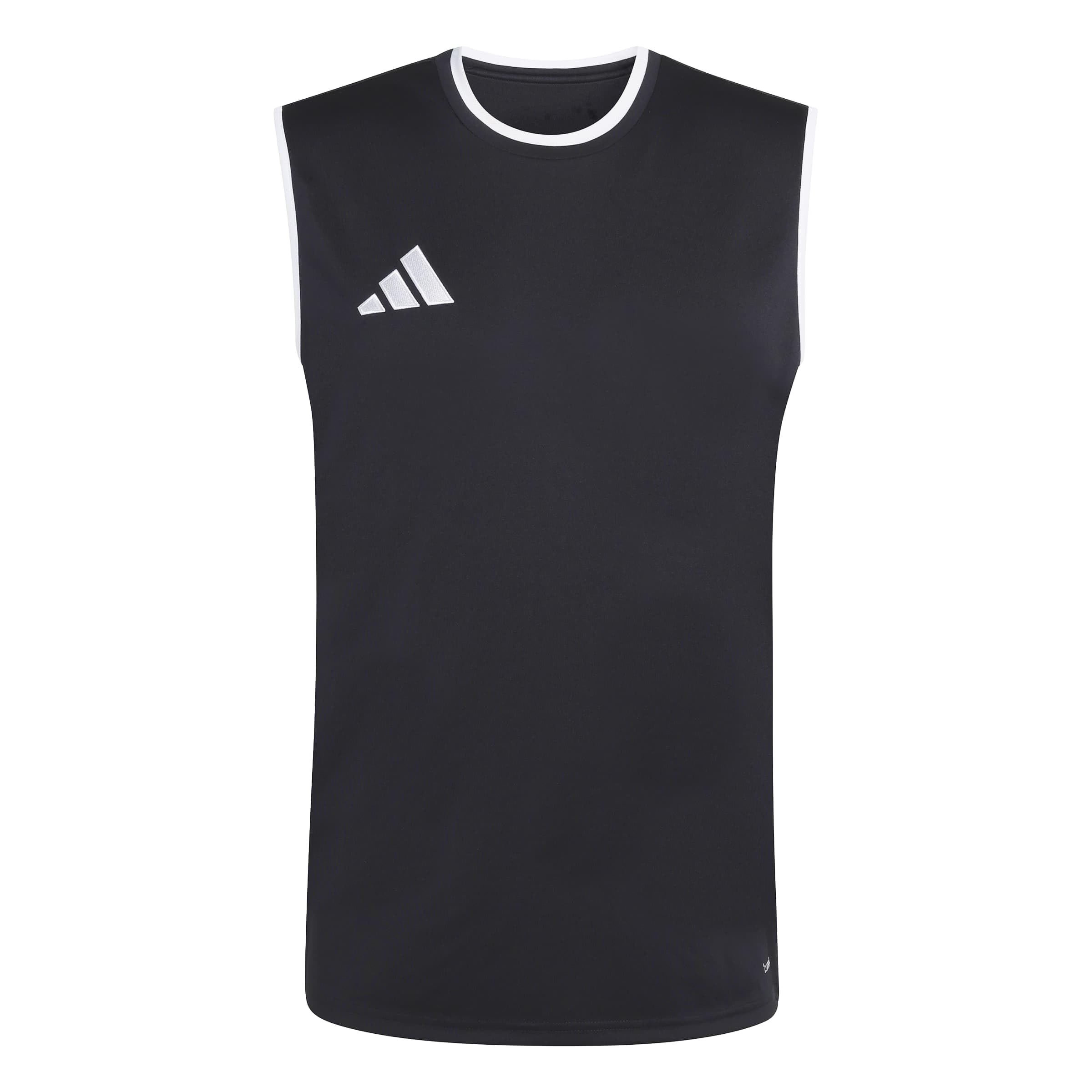 adidas Men's Entrada26 Sleeveless Jersey Shirt, Black/White, XL