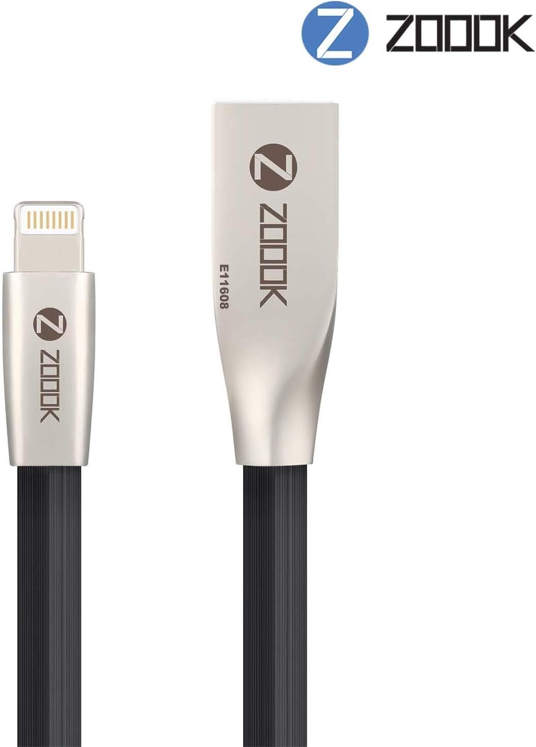 Zoook POSH Universal Data Cable for Apple and MicroUSB - 1.2 Meter (Chearge and sync)