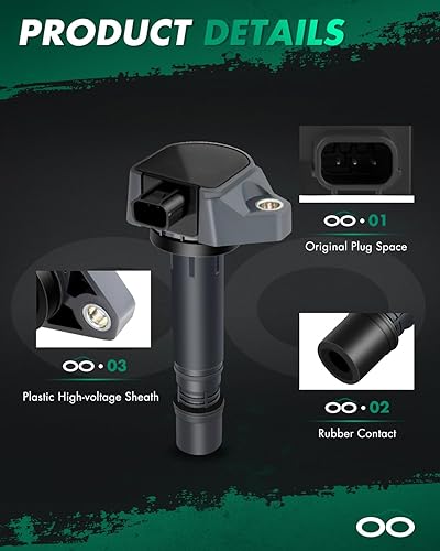 Vista 21 de SCITOO 1 bobinas de encendido con 4 bujías de iridio para Chevrolet 2011-2015 Cruze 1.4L 2016 Cruze Limited 1.4L 2012-2020 Sonic 1.4L 2013-2021 Trax