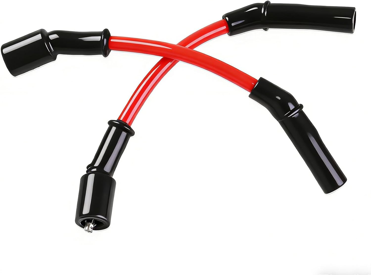 10.4mm RED Spark Plug Wires Compatible With Harley Davidson BUELL 2003-2010 XB9 XB12 series machines