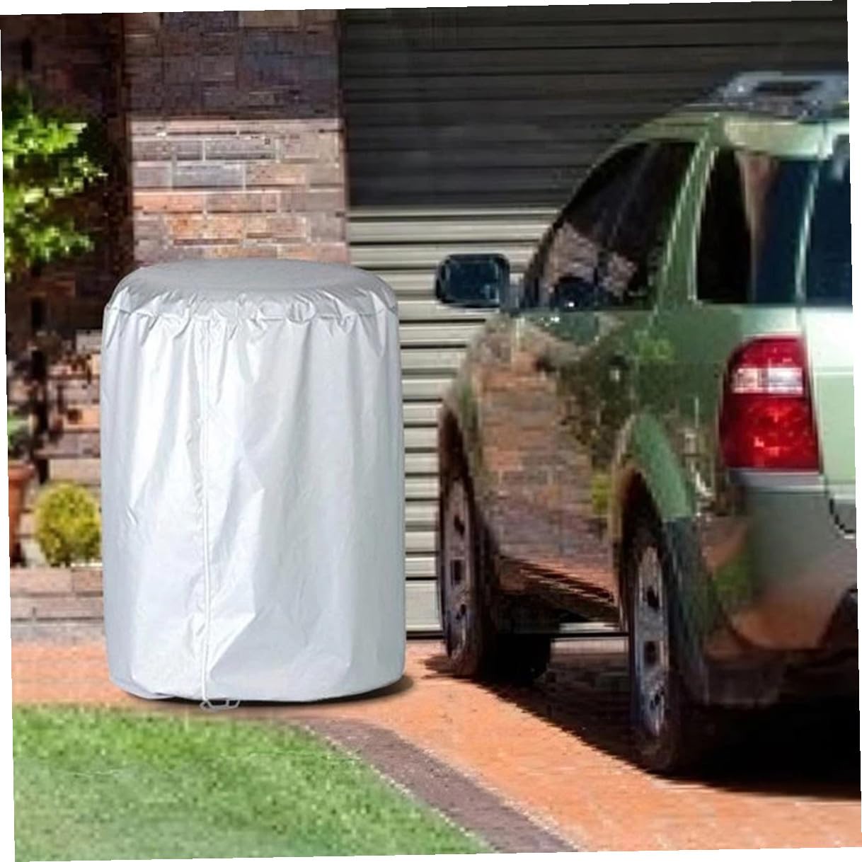 2 Piezas Funda para Rueda de Repuesto y Resistente la Intemperie Cubierta para Neumáticos de SUV Camión Remolque y Autocaravana Protección contra Sol Lluvia y Nieve de Color