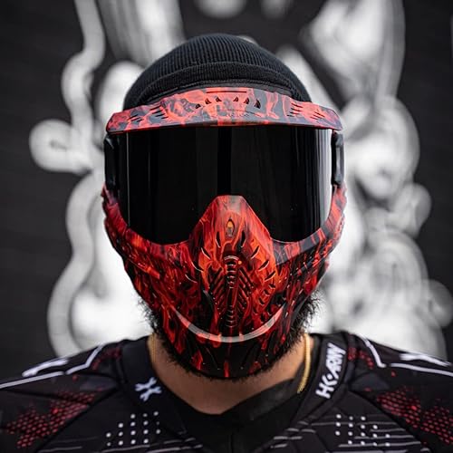 Miniatura 4 de HK Army HSTL - Máscara de gafas de paintball con lente térmica antivaho - Llama