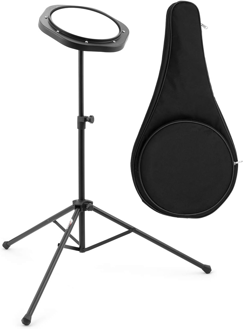 Slint 12 Inch Snare Drum Practice Pad and Sticks Double Sided Silent