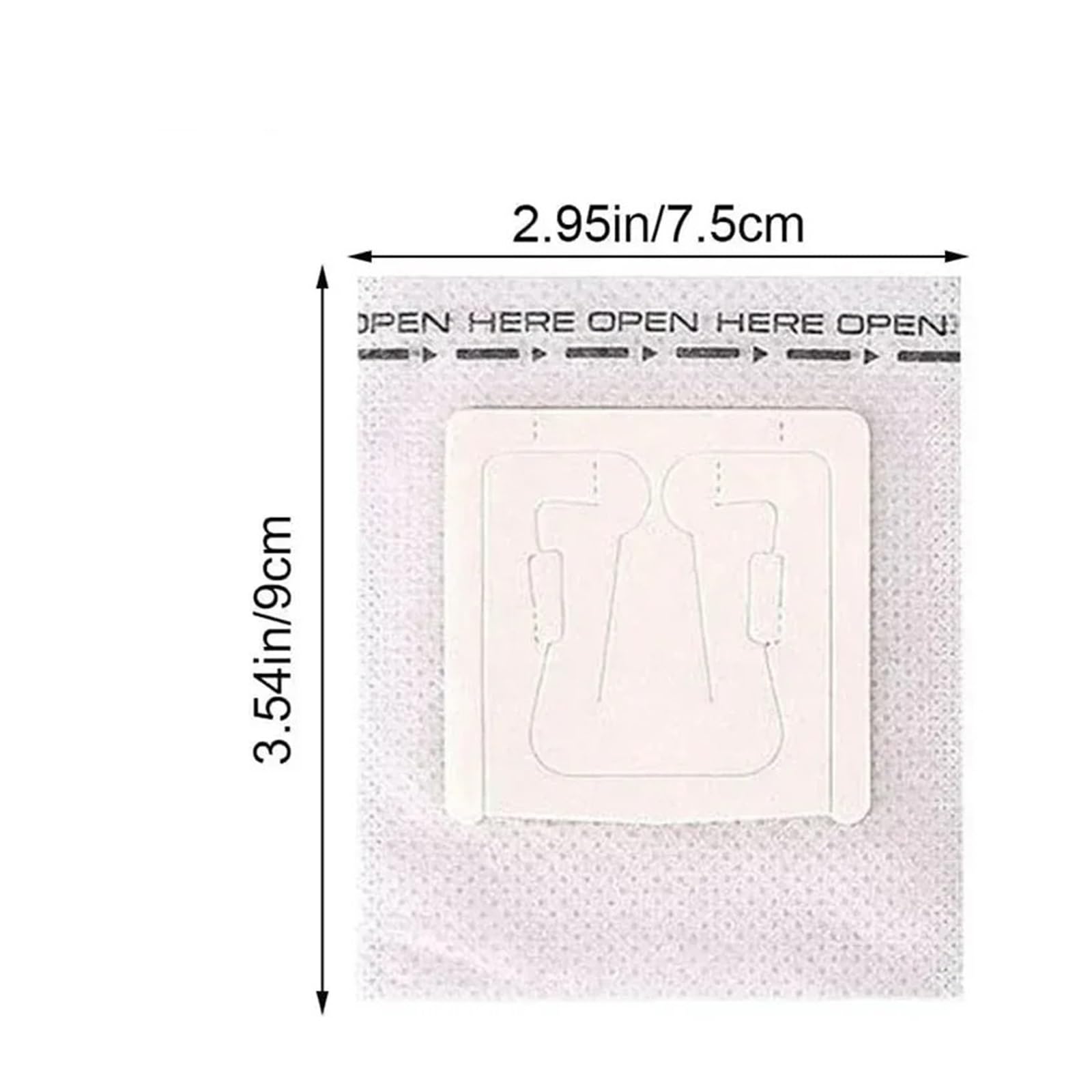 Bolsas de filtro de café desechables de goteo, de flujo rápido, biodegradables, for el hogar, la oficina, viajes al aire libre y té, 500-2000 unidades(White-500PCS)