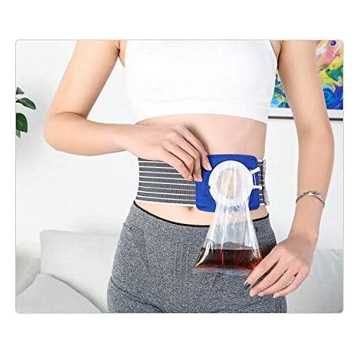 Buy KKKLLL Stoma Colostomy Bag,Ostomy Pouch Support Belt for