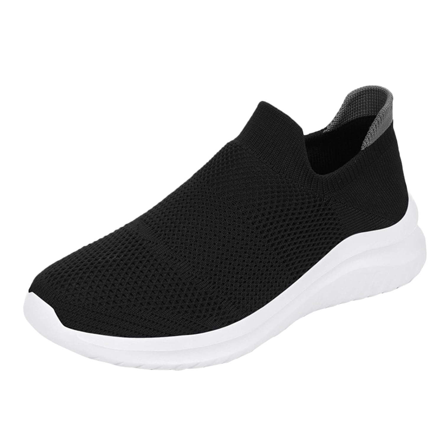 CsgrFagr Men Slip on Casual Trainers Walking Shoes Lightweight Comfortable Work Travel Tennis Mesh Sneaker Sneaker Men 13