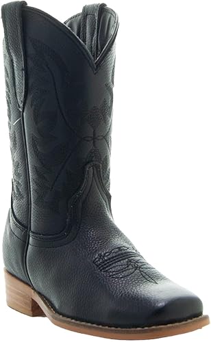 Miniatura 3 de Soto Boots Botas occidentales de punta cuadrada ancha para niños K3004