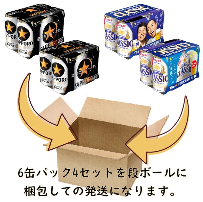 Amazon.co.jp: サッポロビール 缶 350ml 飲み比べセット【サッポロ