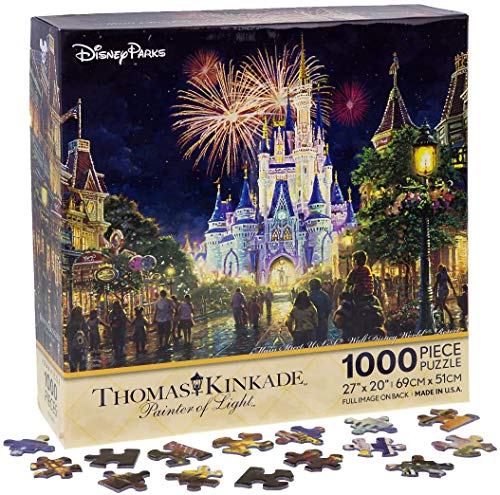 Disney Parks Exclusive - Jigsaw Puzzle - Main Street Fireworks USA Walt Disney World Resort 1000 Pieces