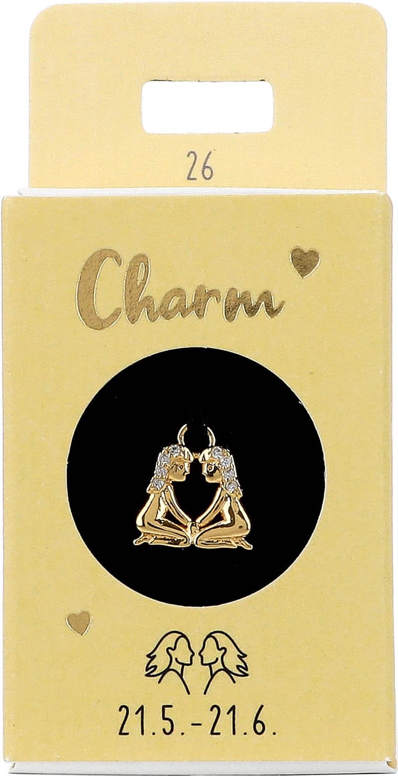 Depesche-Lettere 11834-028 Charm Leone, Ciondolo Placcato Oro per