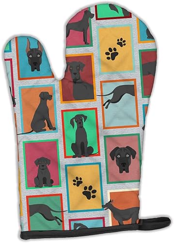 Miniatura 8 de Caroline's Treasures MLM1123OVMT Lots of Maltese Oven Mitt Heat Resistant Thick Oven Mitt for Hot Pans and Oven, Kitchen Mitt Protect Hands, Cooking