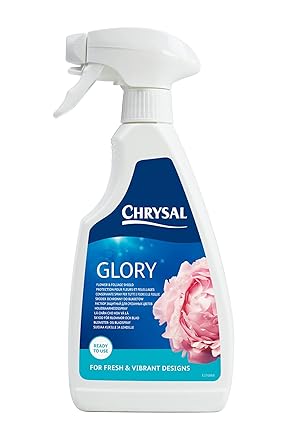 Chrysal Glory Flower and Foliage Finish — Floral Supplies for Fresh Flowers — Spray for Fresh Cut Flower Arrangements — Cut Flower Preservative Spray — Ideal Florist Supplies
