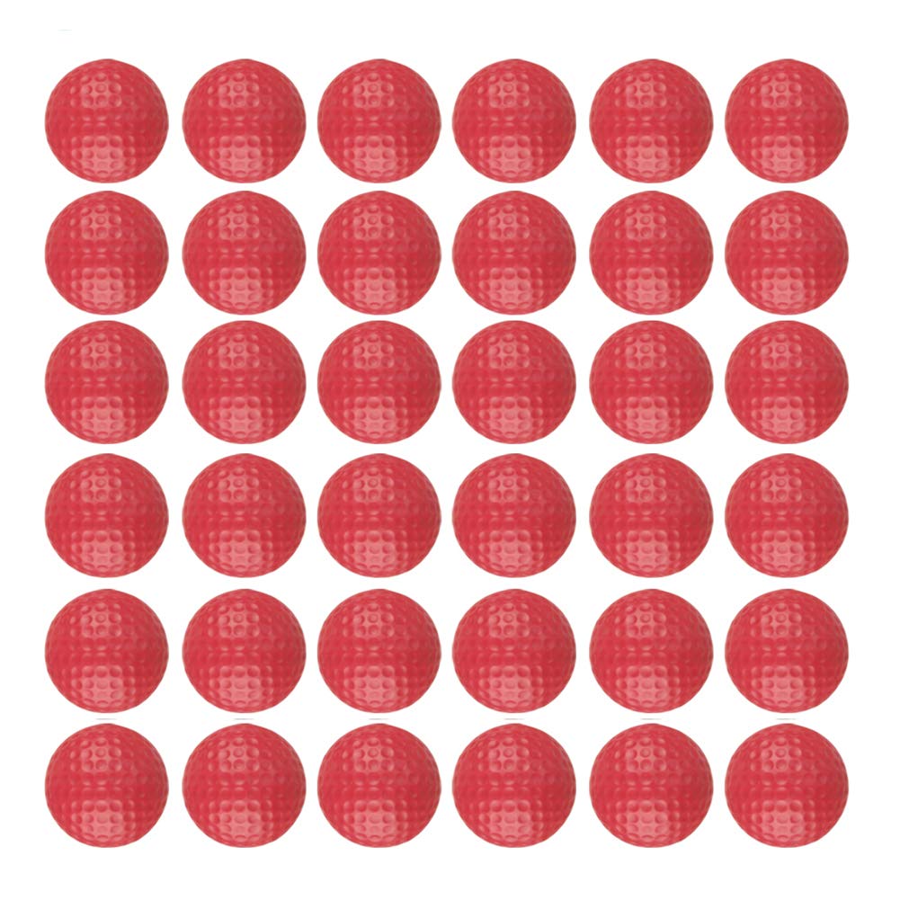 Dsmile 36 Pack Foam Golf Practice Balls Light Soft Elastic Training Multifunction Sport Balls