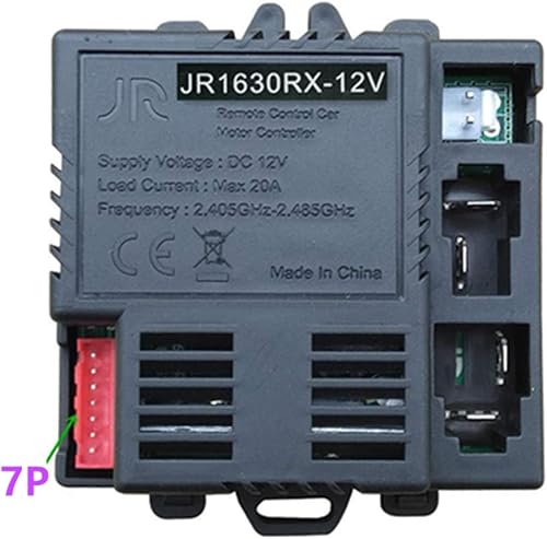 Miniatura 4 de JR1630RXS JR-RX-12V Niños Powered Ride on Car 2.4G Bluetooth Control remoto y receptor Kit Controlador Caja de Control Accesorios para Niños