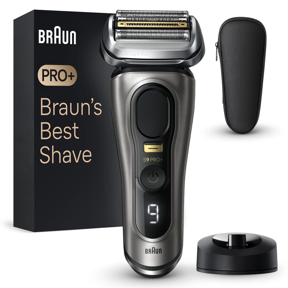 Braun Series 9 Pro+ 9515s Afeitadora Inalámbrica Negra GreenCircle Certified: Certified Energy Savings