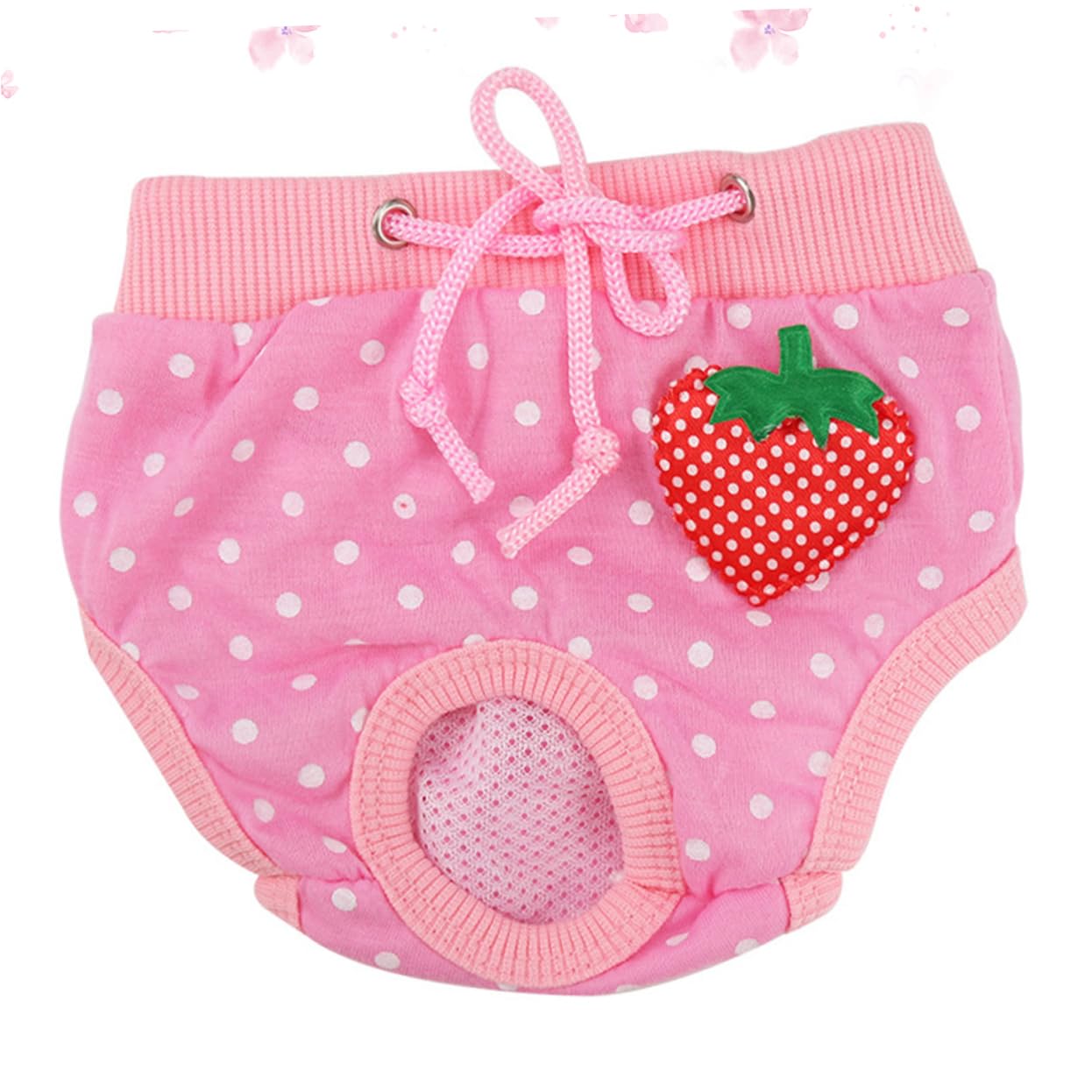 Balacoo Cotton Dog Physiological Pants Comfortable Sanitary Diapers for Cats Dogs Protects Carpets Floors from Stains Reusable Washable