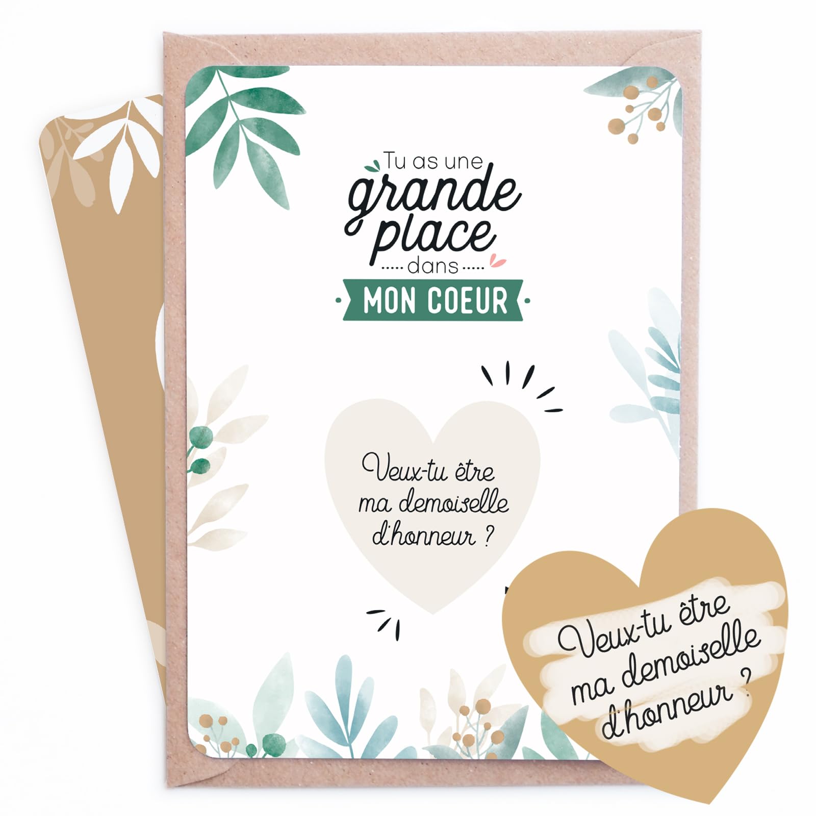 Etiquette Bouteille - Veux-tu être Ma Demoiselle D'honneur ? - Demande Demoiselle D'honneur