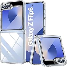 Gosento For Galaxy Z Flip6 ケース クリスタル Z Flip 6 SC-54E ケース クリア 透明 TPU素材 ギャラクシーZ フリップ6 Flip 6 保護カバー (クリア)