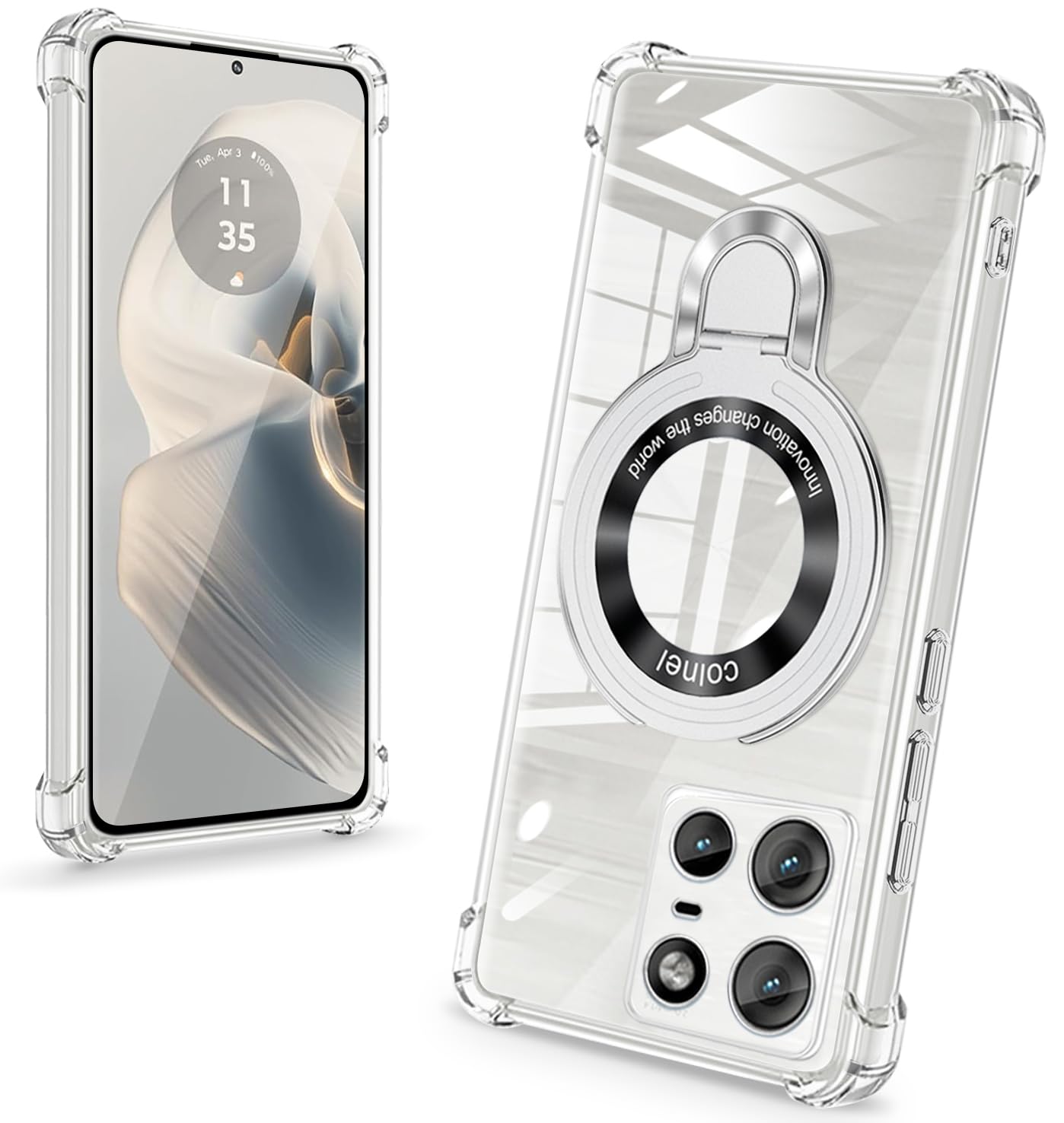 Amazon.co.jp: MOTO EDGE 50 Pro / 50S Pro ケース クリア MagSafe対応