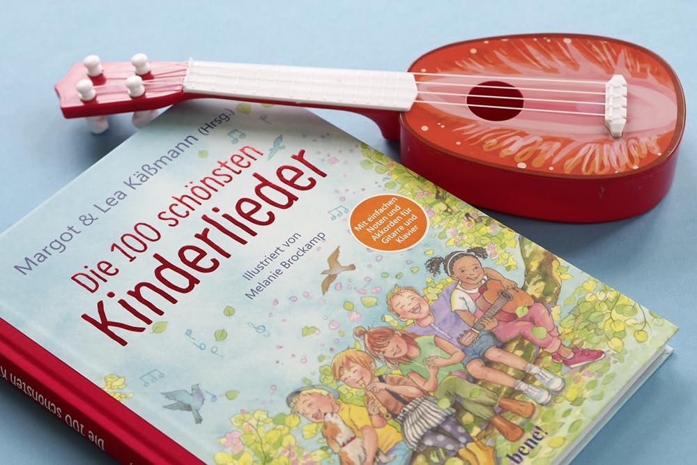 Die 100 schönsten Kinderlieder - Mit einfachen Noten und Akkorden für Gitarre und Klavier: Illustriertes Liederbuch für Kinder ab 4 Jahren - mit einer ... Gebete, Lieder und Geschichten für Kinder)