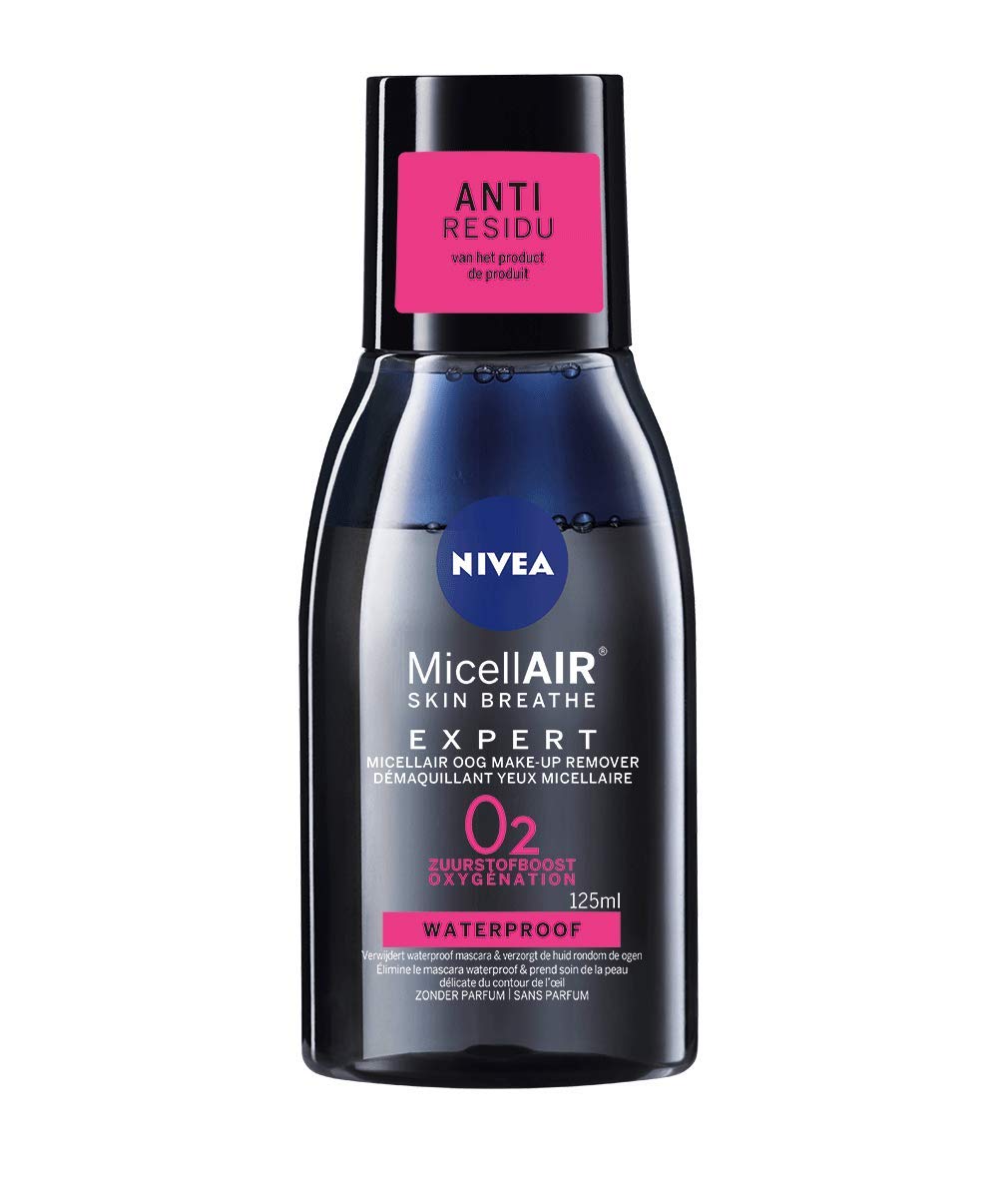 NIVEAMicellar Skin Breathe Professional Eye Makeup Remover, 125 g