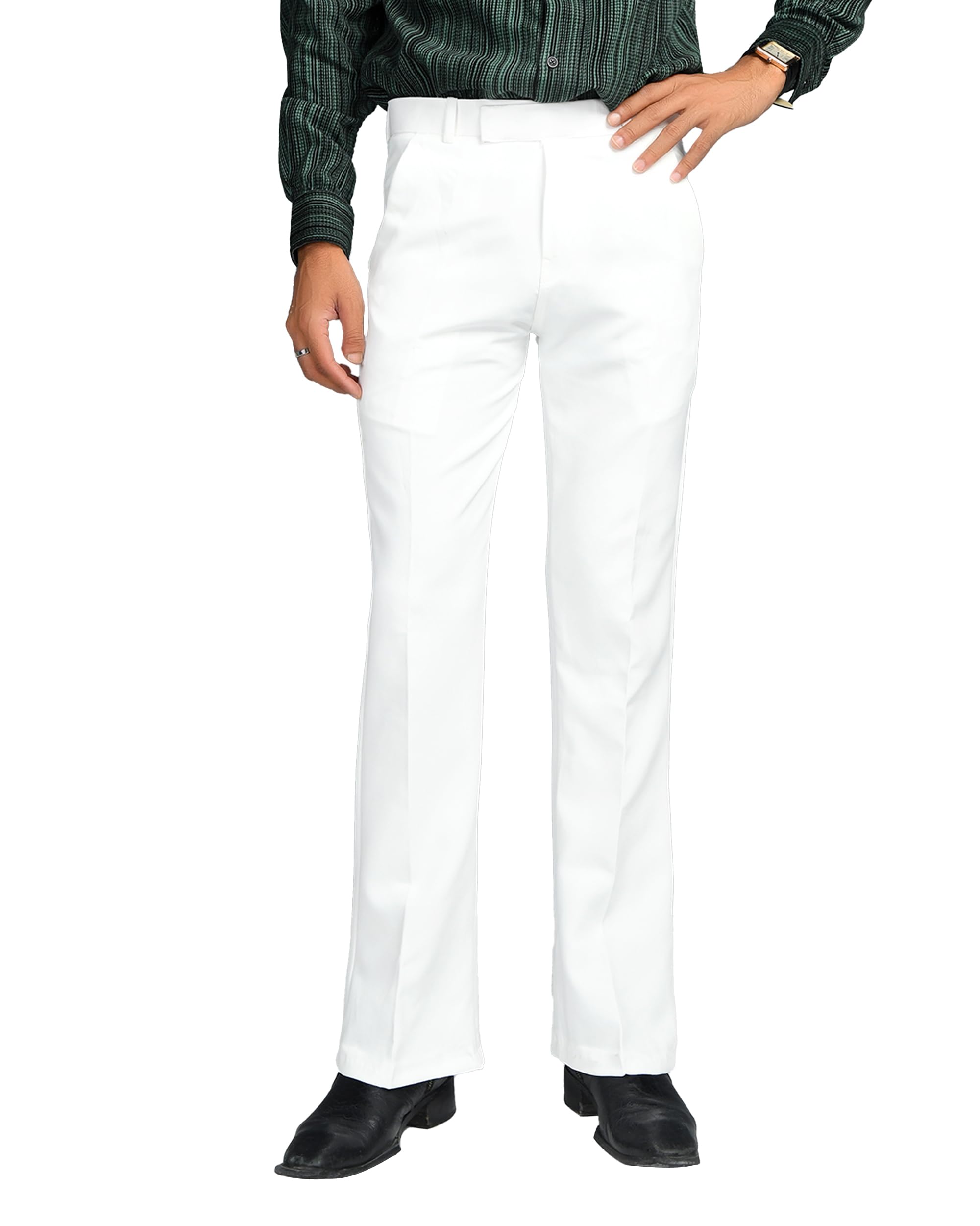 Generic NRM Men's White Corduroy Pants - Image 1