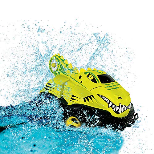 image for Kid Galaxy Amphibious RC Car Mega Morphibians Crocodile. All Terrain R