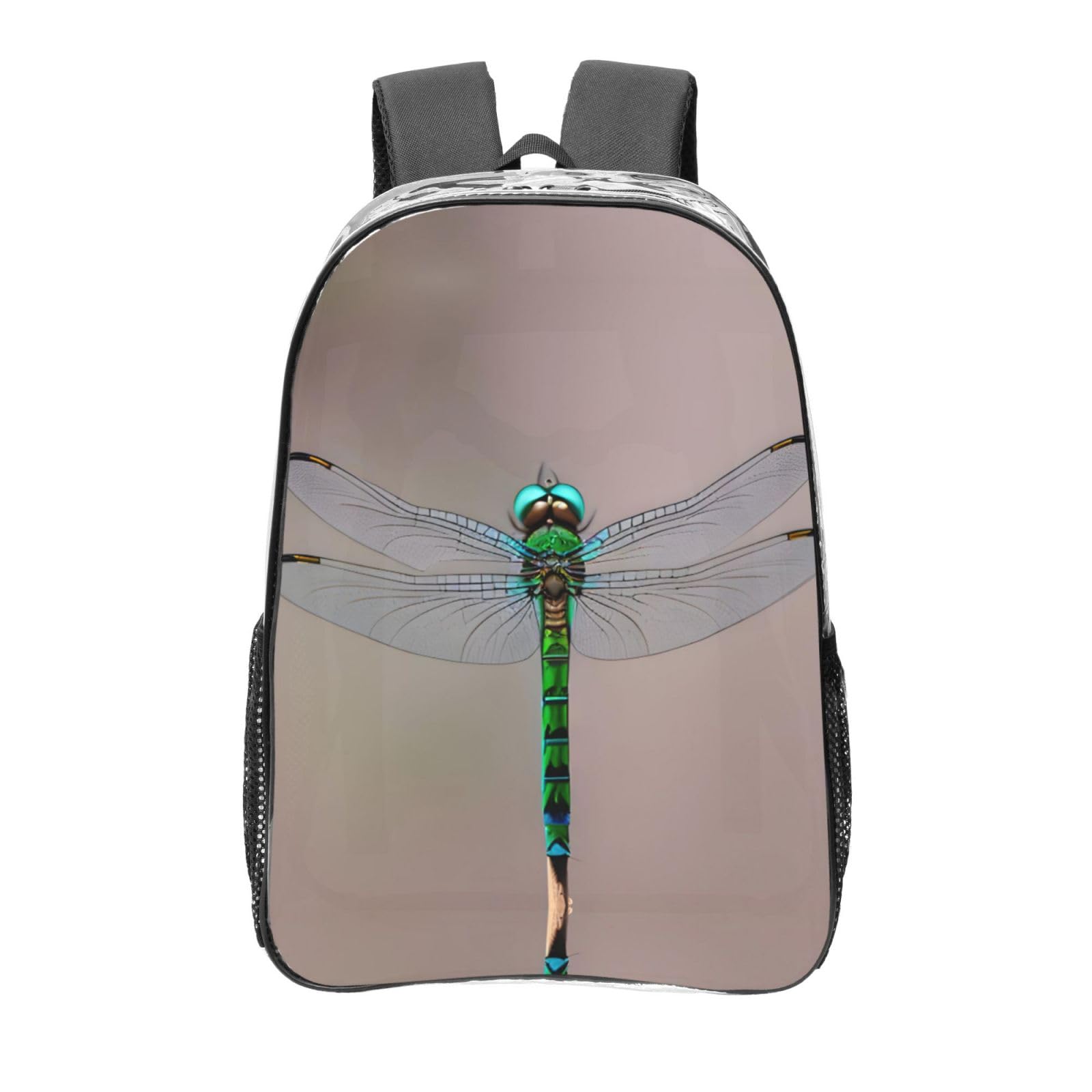 Sac à dos transparent libellule pour passer les contrôles de sécurité sans stress