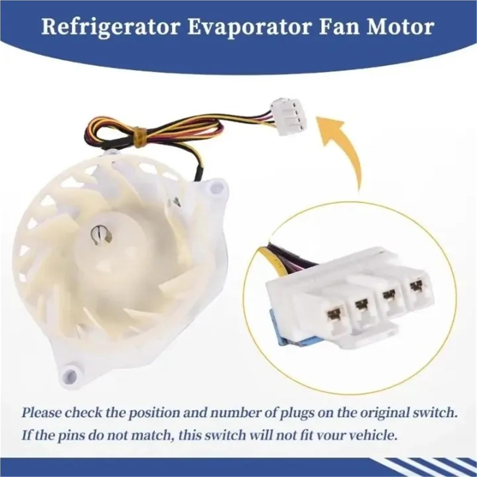 Motore Della Ventola Di Raffreddamento Dell'evaporatore Del Frigorifero, N0PF EAU64824806 Parti Di Ricambio Del Condensatore E Manutenzione Del Congelatore
