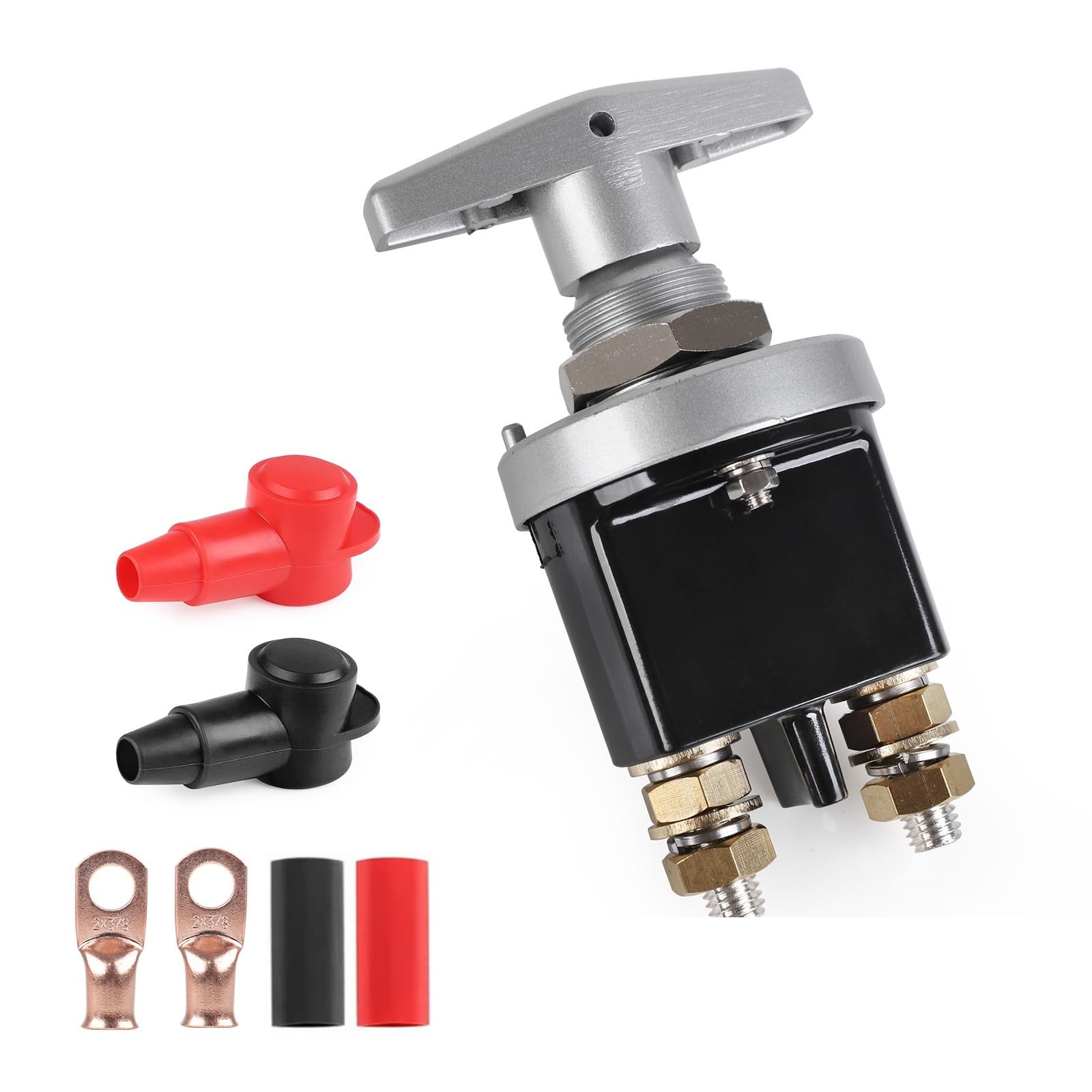 Desconector de aislador de batería 1500A 12-48V Kit de interruptor de masa de muerte de batería de alta resistencia Stud M10
