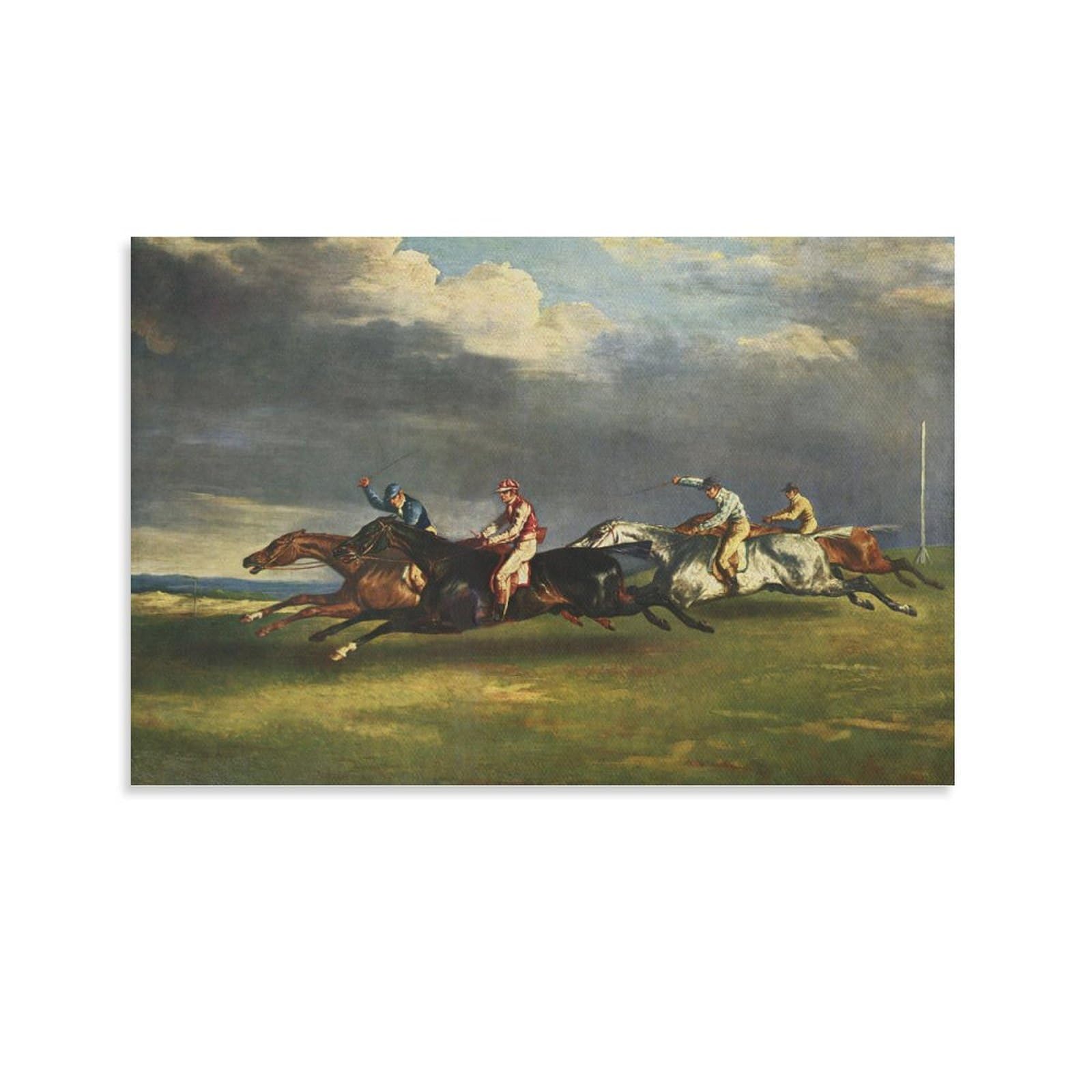 Amazon.co.jp: 絵画家ポスターロマン派の画家テオドールジェリコー