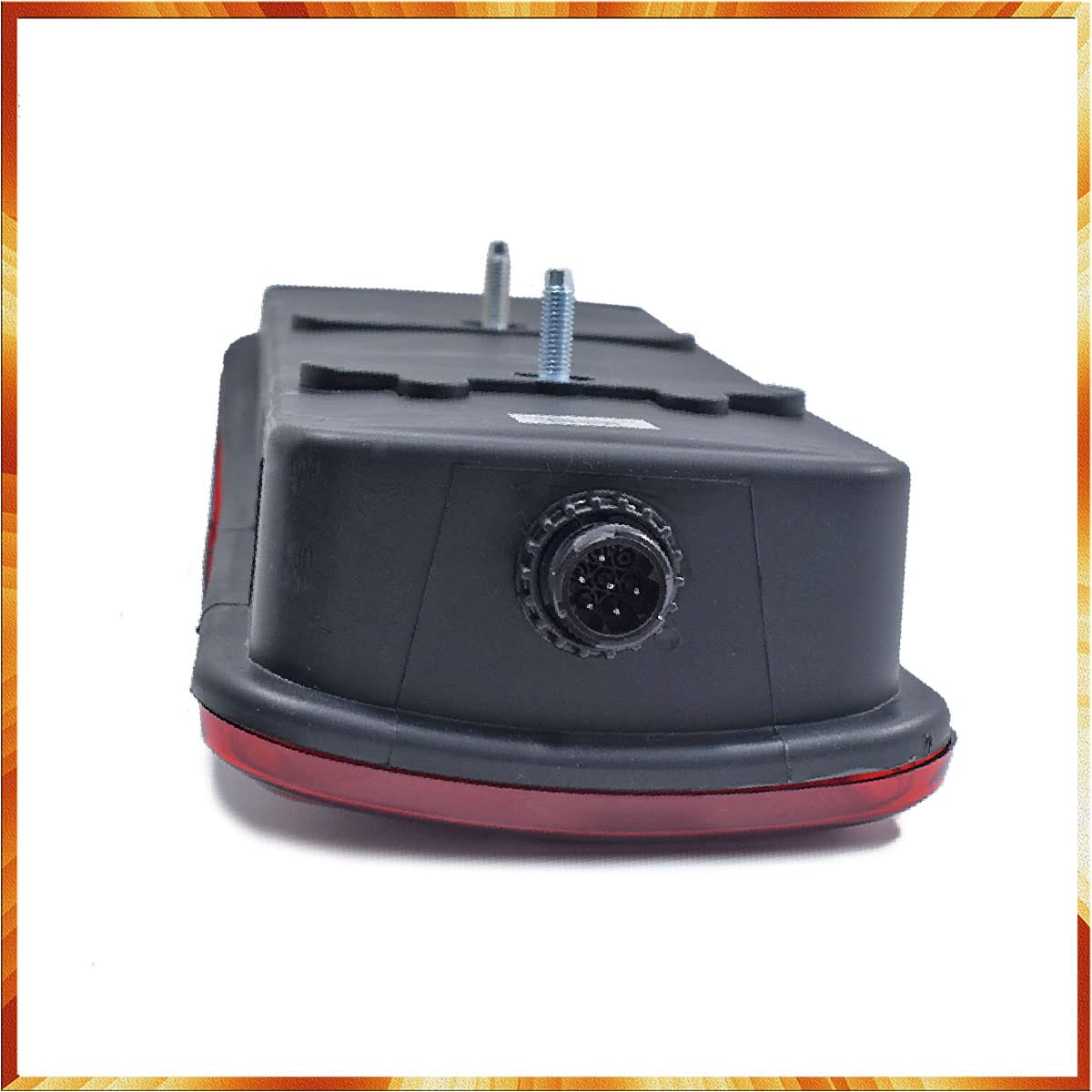 FANALE POST SINISTRO CON CONNETTORE LATERALE E LUCE TARGA - Marca - TGX