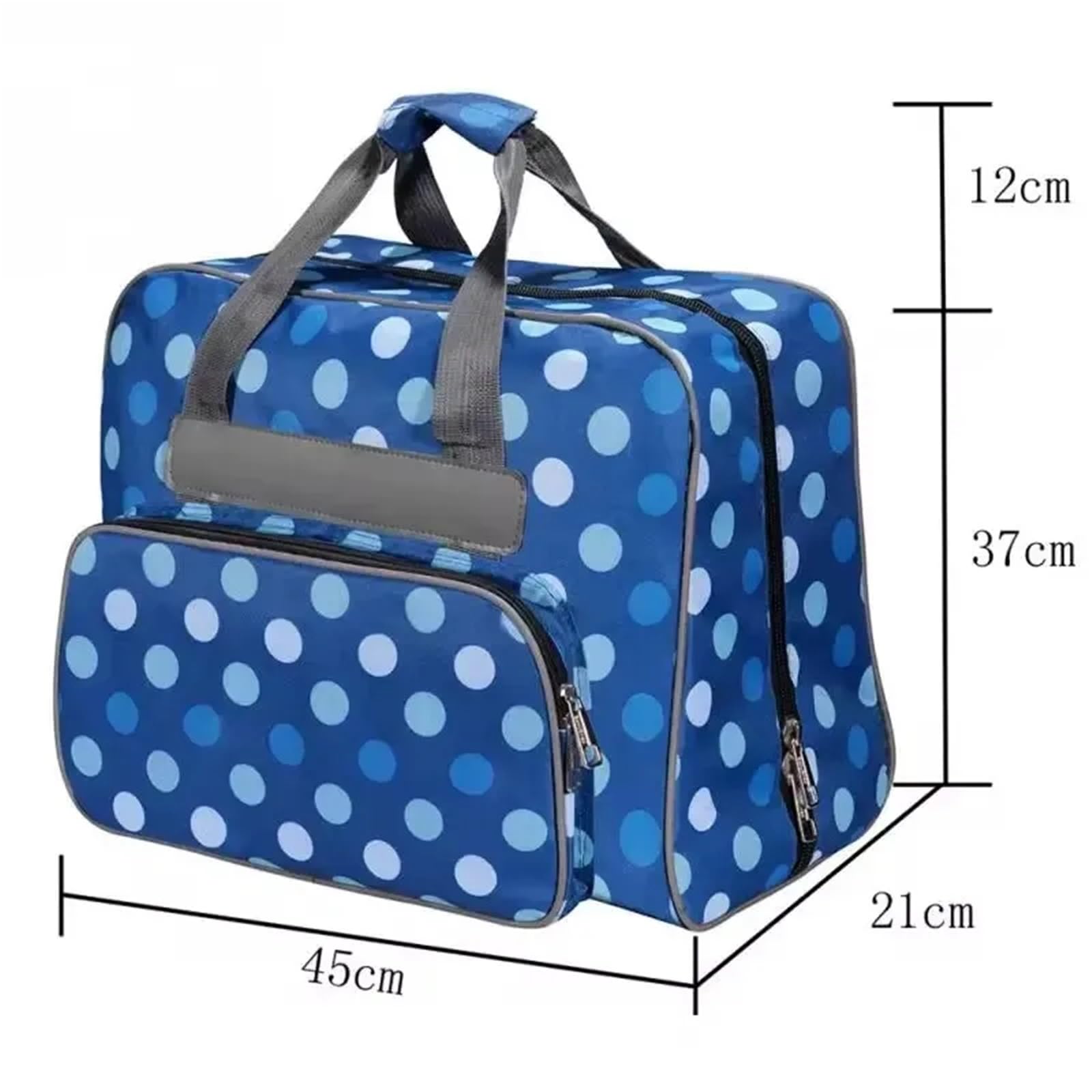 Bolsa para Máquina De Coser Bolsa de Tejer, Bolsa Almacenamiento for máquina Tela Oxford, Bolso for Herramientas Costura Gran Capacidad, Funda for, Accesorios(Blue)