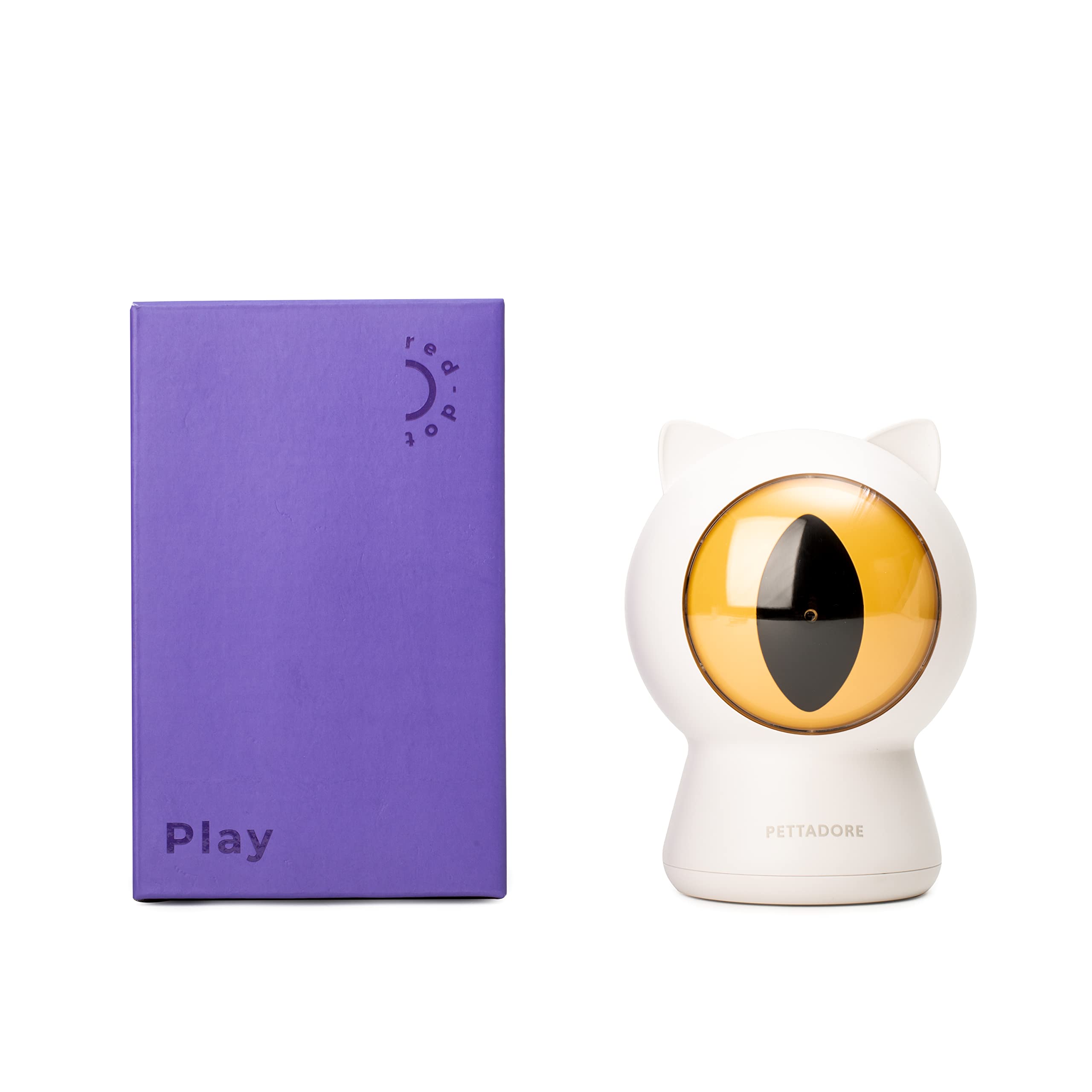 Laser Katzenspielzeug - Smart Laserpointer mit Autoplay und manuell über App - Katzenspielzeug Laserpunkt mit Voreinstellungen und steuerbar über Telefon - Einstellbarer Plan