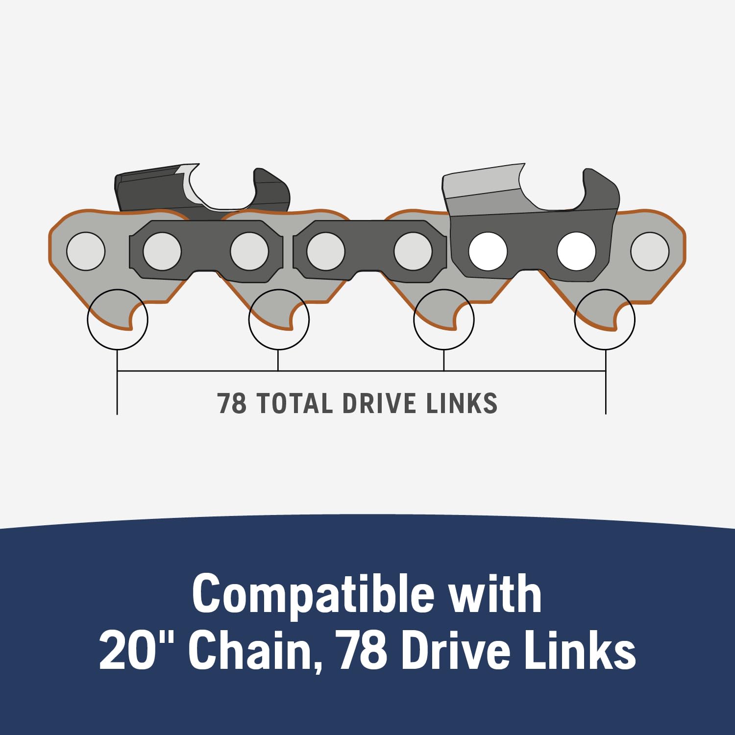 bark 62B8005 グレー Amazon.com: Husqvarna X-Tough 20 inch Chainsaw Bar, .325