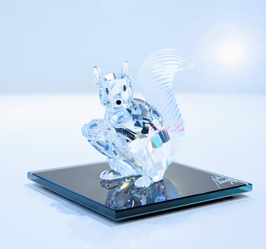 Swarovski シルベスター 置物 約10cm Amazon.com: Swarovski Squirrel Figurine 10th Anniversary