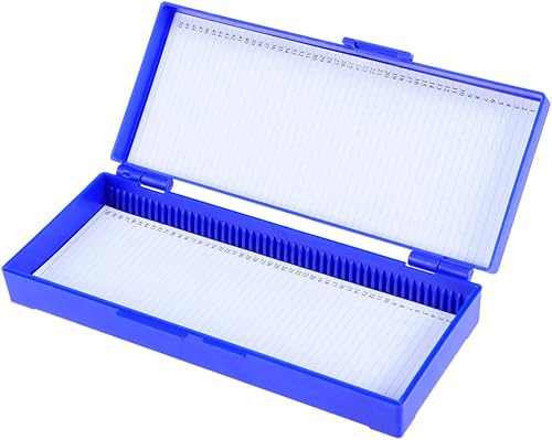 Caja Microscopio para microscopios Microscopio Kit de preparación de diapositivas Microscopio Microscopio cajas organizadoras Microscopio