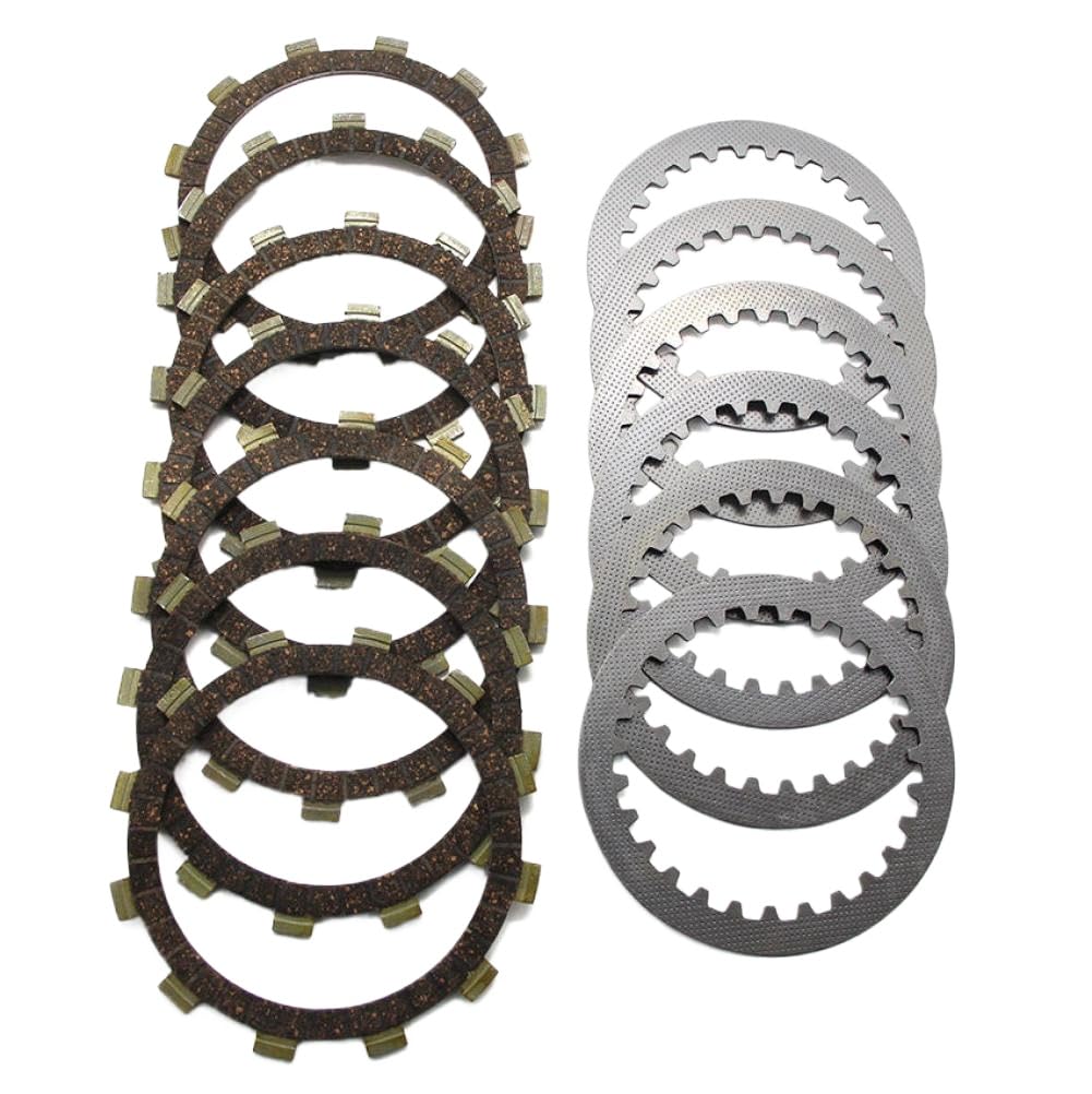 Kit De Placas De Fricción De Embrague 5Y1-16321-00 7 4H71632500 Compatible Con Yamaha XS850SG XS850LG XS850G XS850SH XS850LH XS850H