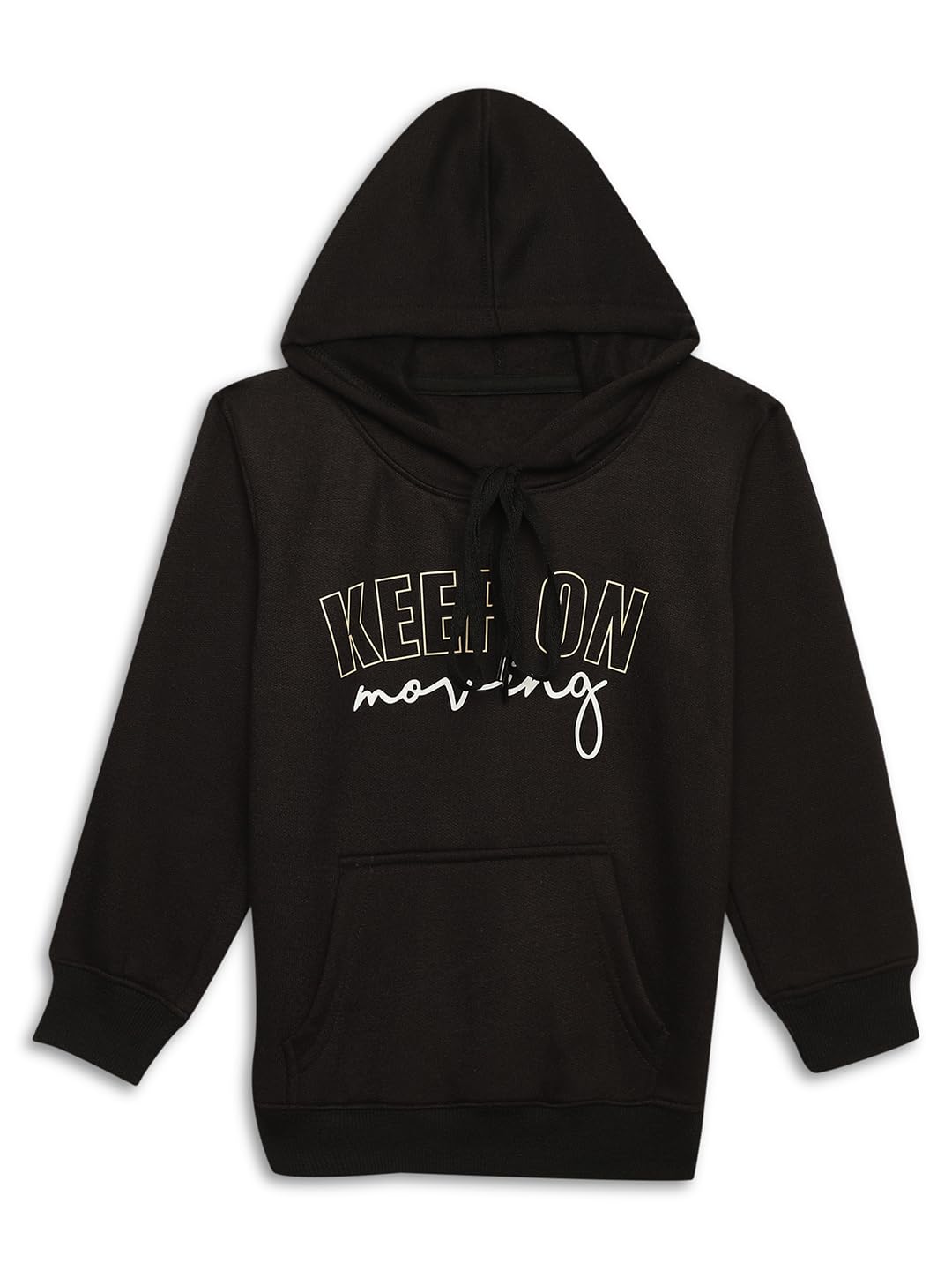 Mack Jonney Unisex-Child Printed Hooded Cotton Fleece Sweatshirt for Kids